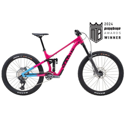 2025 Marin Alpine Trail XR AXS Full Suspension Mountain Bike in Pink