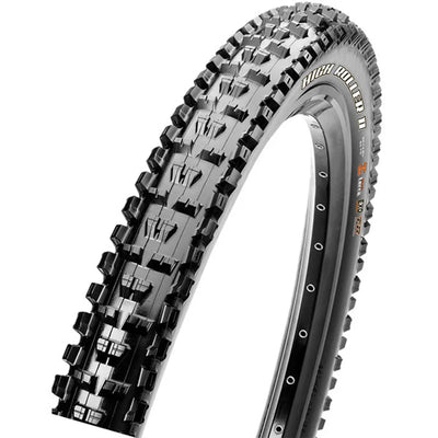 Maxxis HighRoller II 60TPI Folding EXO TR Mountain Bike Tyre in Black
