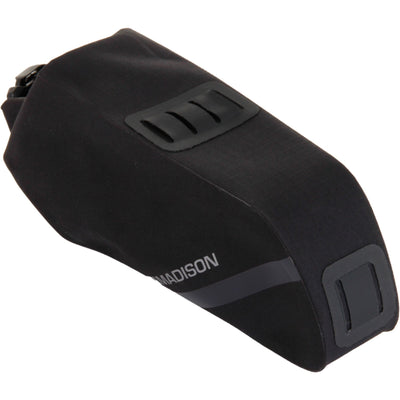 Madison Roam Waterproof Medium 0.7L Saddle Bag - black