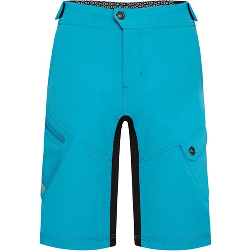 Madison Zen Kids Mountain Bike Shorts in Blue