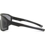 Madison Enigma Matt Black Sunglasses - 3 Lens pack - Black Mirror / Amber / Clear