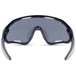 Code Breaker Gloss Black Sunglasses - Silver Mirror Lens