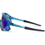 Madison Code Breaker Crystal Gloss Blue Sunglasses - 3 Lens Pack-Blue Mirror/Amber/Clear