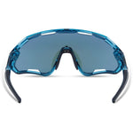 Madison Code Breaker Crystal Gloss Blue Sunglasses - 3 Lens Pack-Blue Mirror/Amber/Clear