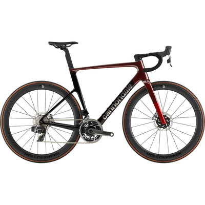 Cannondale SuperSix EVO Hi-MOD 1 SRAM Red Road Bike in Red