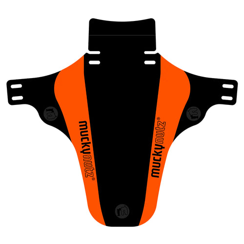 Mucky Nutz Front Face Fender in Orange