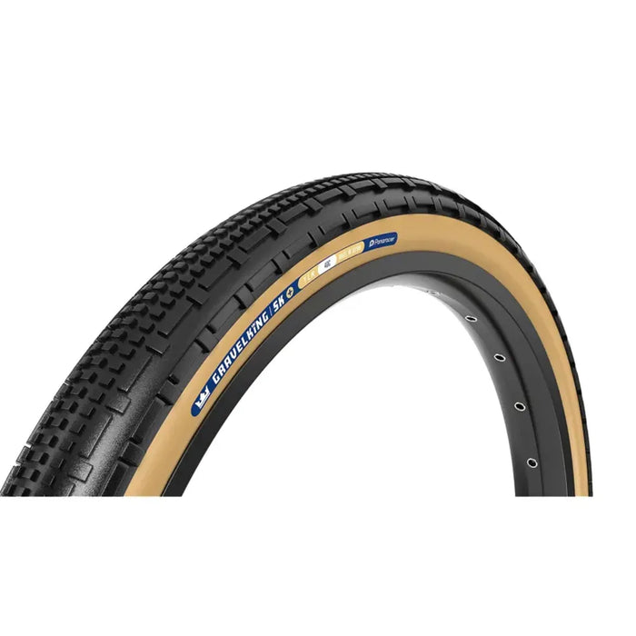 Panaracer Gravelking SK Plus TLR Tubeless Gravel Tyre in Black and Brown