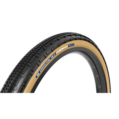 Panaracer Gravelking SK Plus TLR Tubeless Gravel Tyre in Black and Brown
