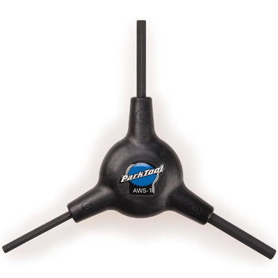 Park Tool AWS-1 3-Way Hex Wrench Set Multi-Tool in Black