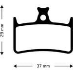 Aztec Organic Disc Brake Pads for Hope E4