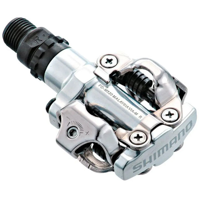 Shimano PD-M520 SPD MTB Pedals in Silver