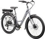 Pedal Comet 3 Disc Electric Hybrid Bike in Charcoal