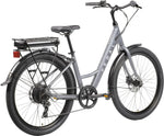 Pedal Comet 3 Disc Electric Hybrid Bike in Charcoal