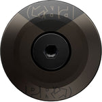 PART Gap Cap Expander Carbon 25mm 1-1/ 4 Black 1-1/4 inches