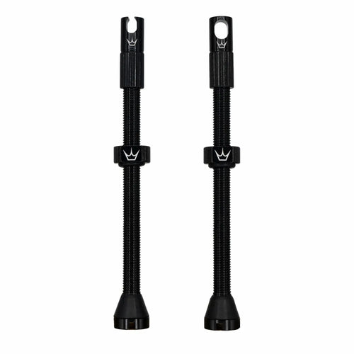 Peaty's X Chris King Tubeless MK2 80mm Valves in Black