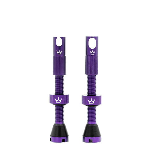 Peaty's x Chris King Tubeless MK2 Valves 42mm in Violet
