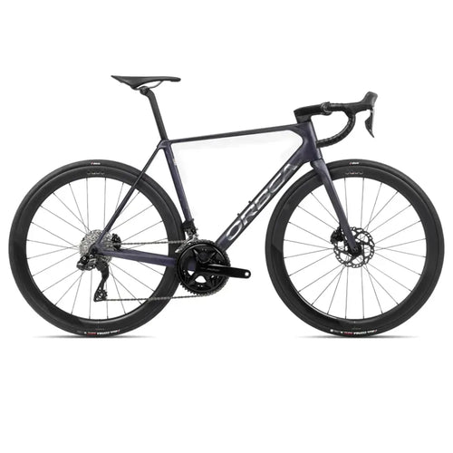 Orbea Orca M30iltd Pwr Road Bike In Tanzanite/Carbon Raw