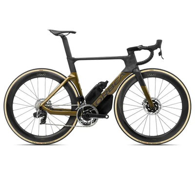 2024 Orbea Orca Aero M11eltd Road Bikes In Olive Green/Carbon Raw