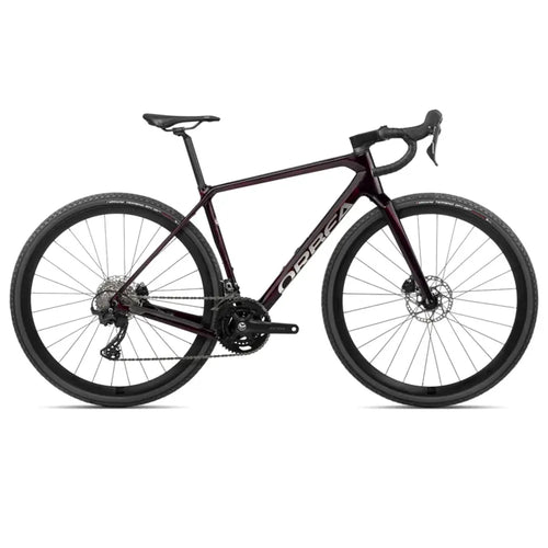 Orbea Terra M30Team Gravel Bike In Wine Red Carbon