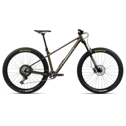 Orbea Laufey H30 Mountain Bike In Metallic Olive Green/Titanium Black