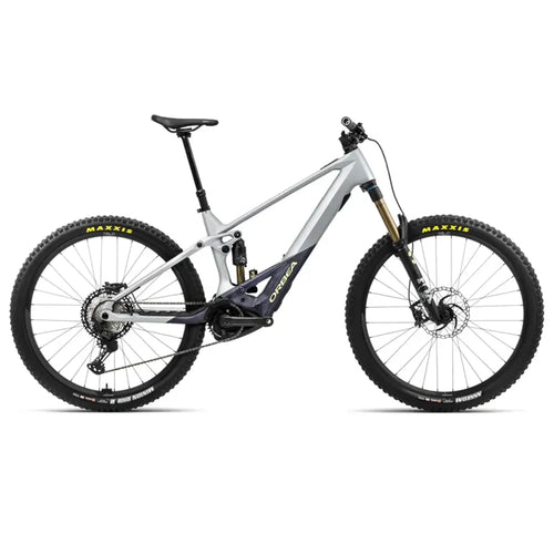 Orbea Wild M-Team Electric Mountain Bike in Silver