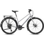 Ridgeback Voyage Open Frame Trekking Bike, Stein Silver - image 1