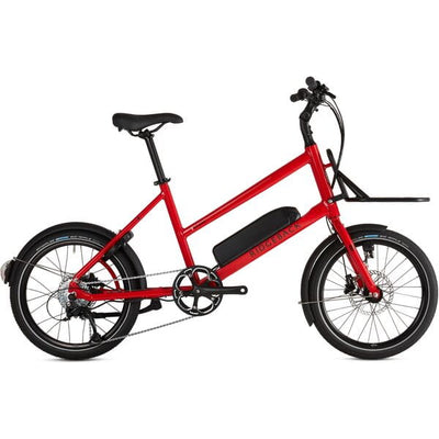 Ridgeback Errand Electric Hybrid Bike in Red