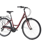 Ridgeback Avenida 6 Step-Through Hybrid Bike, Red - image 2