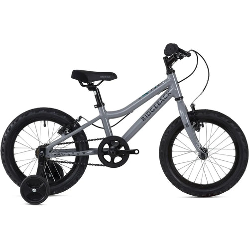 2023 Ridgeback MX16 16 Inch Kids Bike in Grey