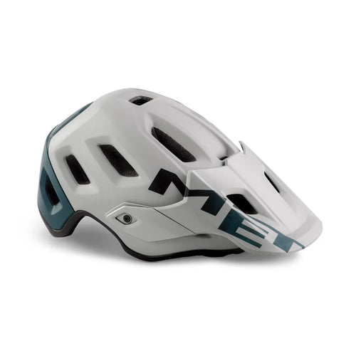 MET Roam Mountain Bike Enduro Helmet in Gray Blue Matt