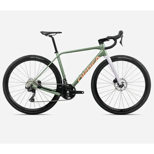 2025 Orbea Terra H30 Gravel Bike In Artichoke Matt/Lilac Matt