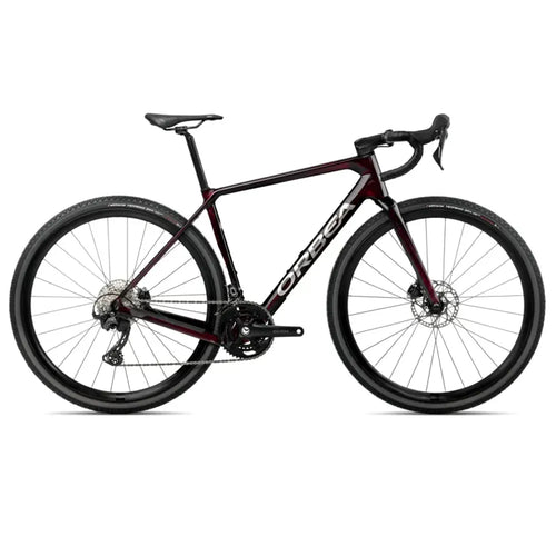 2025 Orbea Terra M30 Team Gravel Bike in Wine Red Carbon
