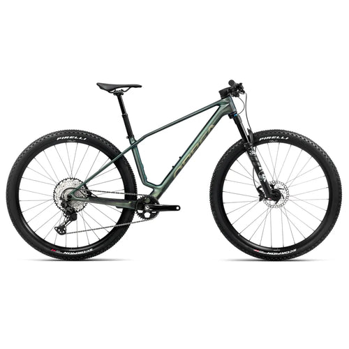 2025 Orbea Alma M20 XT Carbon Hardtail Mountain Bike in Seaweed