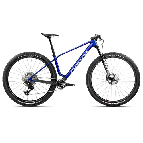 2025 Orbea Alma M-TEAM AXS Carbon Hardtail Mountain Bike in Blue