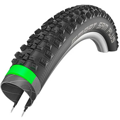Schwalbe SMART SAM PLUS DD GreenGuard Tyre in Black