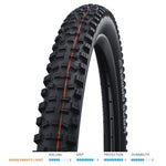 Hans Dampf Addix Super Gravity Soft Folding TLE Tyre in Black