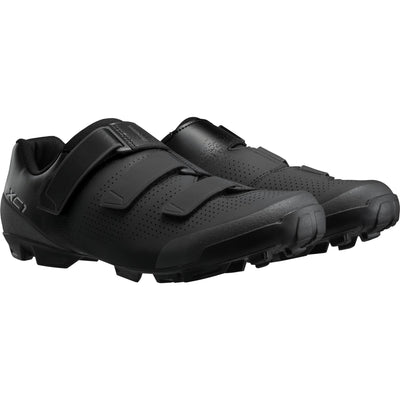 Shimano XC1 Mountain Bike Shoes in Black