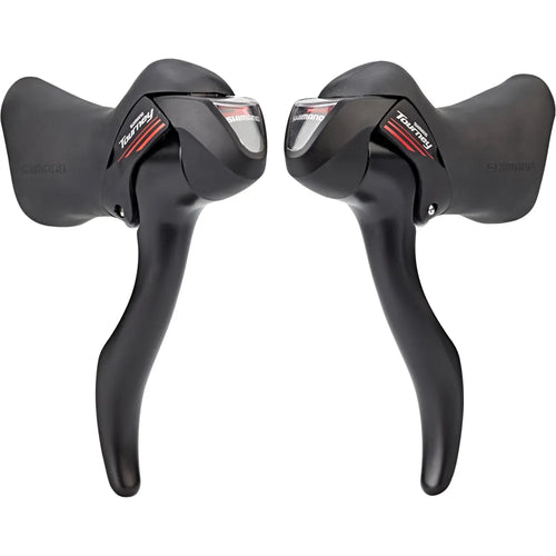 Shimano Tourney ST-A070 Gear/Brake Lever Set Road 2x7 Speed in Black
