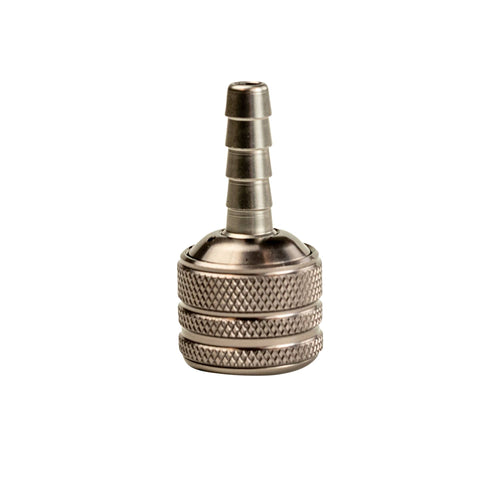 Silca Schradero Chuck Hose Barb Silver
