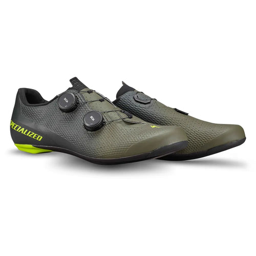2024 Specialized Torch 3.0 Road Cycling Shoes in Oak Green