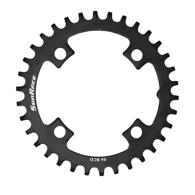 Sunrace 96 PCD Asymmetric 4 Arm Narrow/Wide Chainrings