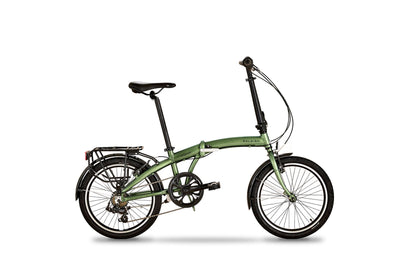 2025 Raleigh Stowaway 20 Inch Folding Bike in Green