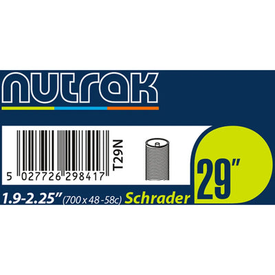 Nutrak 29 X 1.9 - 2.25 inch Schrader Mountain Bike Inner Tube