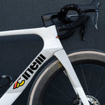 Cinelli Aeroscoop Ultegra Di2 Road Bike In Coral White