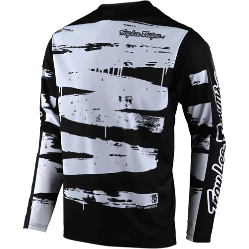 Troy Lee Designs Sprint Youth Jersey in Black and White
