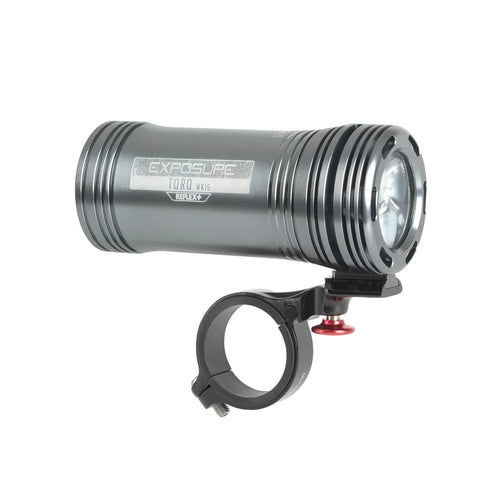 Exposure Toro Mk15 Front Bike Light in Gun Metal Black