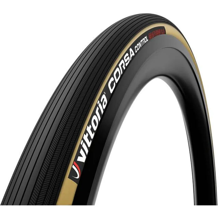 Vittoria Corsa Control Foldable G2.0 Foldable Road Tyre in Tan