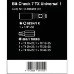 Wera Bit-Check 7 TX Universal 1