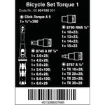 Wera Bicycle Torque Set 1 And Zyklop Socket Set 16pcs