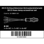 Wera Hose Clamp Screwdriver Set 3pcs